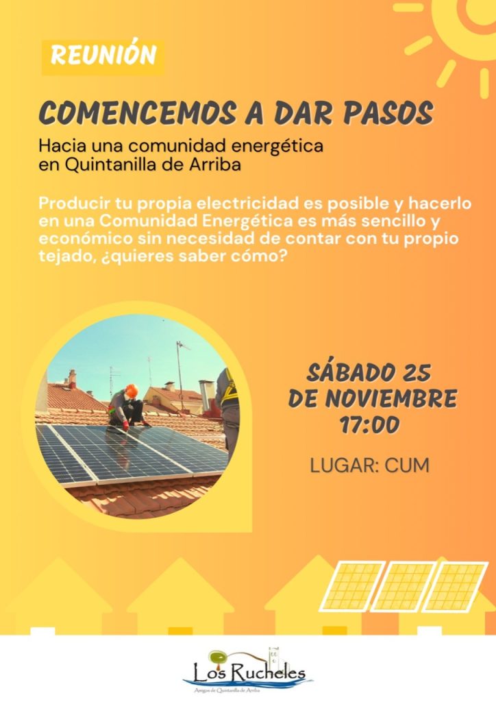Reunión de Comunidades Energéticas Noviembre 2023