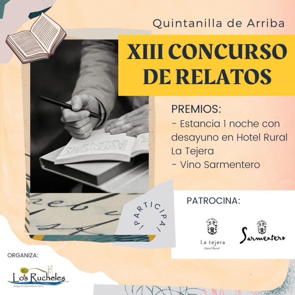 Cartel Concurso de Relatos Breves de Quintanilla de Arriba